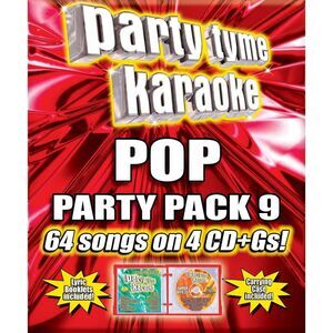 Universal Music Group - Party Tyme Karaoke - Pop Party Pack 9 (CD) Red